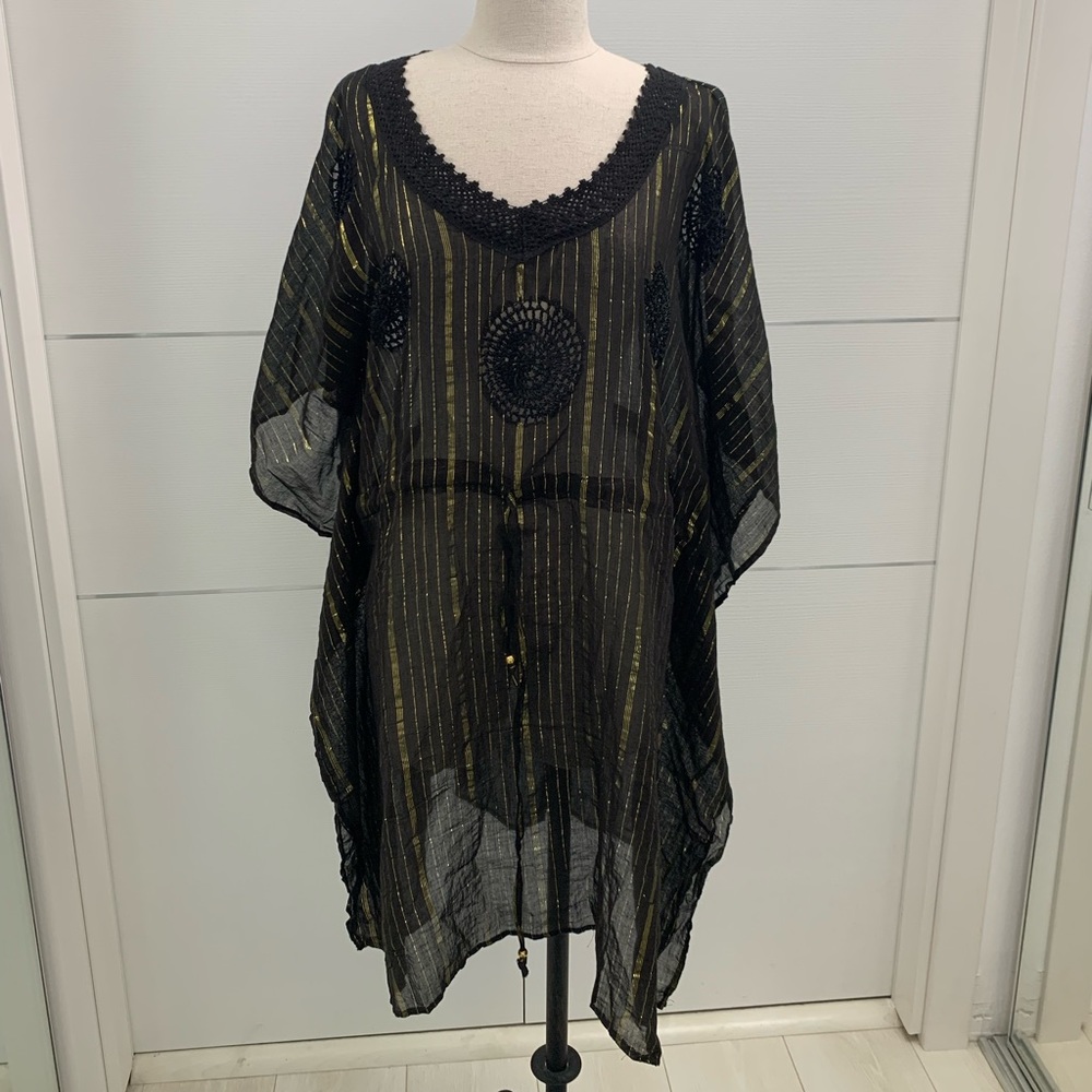NWT Black Swimsuit Cover-Up
